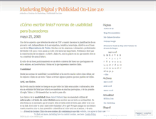 Tablet Screenshot of digitalmarketer.wordpress.com
