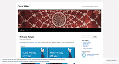 Desktop Screenshot of onurumx.wordpress.com