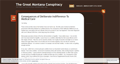 Desktop Screenshot of monspiracy.wordpress.com