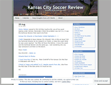 Tablet Screenshot of kansascitysoccerreview.wordpress.com
