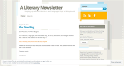 Desktop Screenshot of aliterarynewsletter.wordpress.com