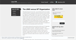 Desktop Screenshot of linuxfud.wordpress.com