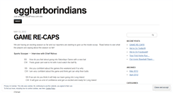 Desktop Screenshot of eggharborindians.wordpress.com