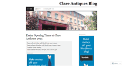 Desktop Screenshot of clareantiques.wordpress.com