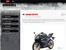 Tablet Screenshot of agnibikes.wordpress.com