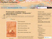 Tablet Screenshot of czytamromanse.wordpress.com