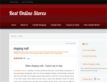 Tablet Screenshot of bestonlinestores.wordpress.com