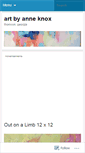 Mobile Screenshot of anneknox.wordpress.com