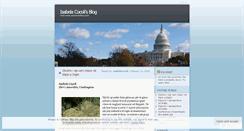 Desktop Screenshot of isabelacocoli.wordpress.com