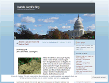 Tablet Screenshot of isabelacocoli.wordpress.com