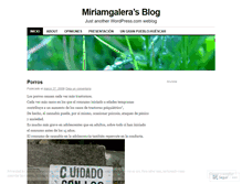 Tablet Screenshot of miriamgalera.wordpress.com