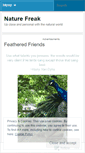 Mobile Screenshot of naturefreakdd.wordpress.com