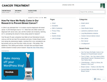 Tablet Screenshot of cancerpossible.wordpress.com