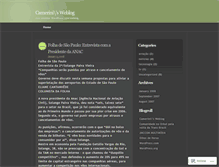 Tablet Screenshot of camerini.wordpress.com