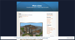 Desktop Screenshot of maissims.wordpress.com