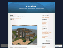 Tablet Screenshot of maissims.wordpress.com