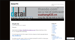 Desktop Screenshot of detailfc08.wordpress.com