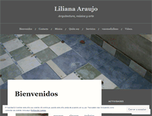 Tablet Screenshot of lilianaaraujo.wordpress.com