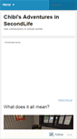 Mobile Screenshot of chibilexenstar.wordpress.com