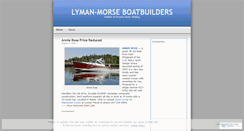 Desktop Screenshot of lymanmorse.wordpress.com