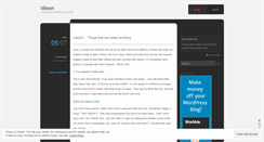 Desktop Screenshot of lillieon.wordpress.com