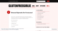 Desktop Screenshot of glutenfreegirlie.wordpress.com