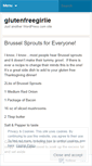 Mobile Screenshot of glutenfreegirlie.wordpress.com