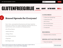 Tablet Screenshot of glutenfreegirlie.wordpress.com