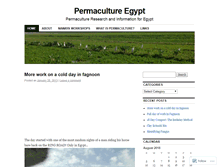 Tablet Screenshot of permacultureegypt.wordpress.com