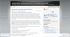 Desktop Screenshot of gaminglaptopbrands.wordpress.com