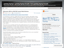 Tablet Screenshot of gaminglaptopbrands.wordpress.com