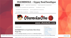 Desktop Screenshot of olemisole.wordpress.com
