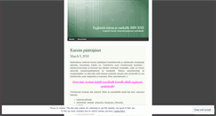 Desktop Screenshot of englanti2009.wordpress.com