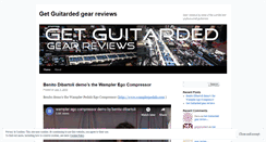 Desktop Screenshot of getguitarded.wordpress.com