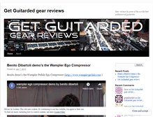 Tablet Screenshot of getguitarded.wordpress.com