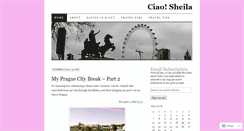 Desktop Screenshot of ciaosheila.wordpress.com