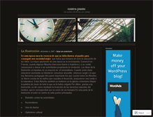 Tablet Screenshot of comunicaciondiegosaturno.wordpress.com