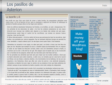 Tablet Screenshot of lospasillosdeasterion.wordpress.com