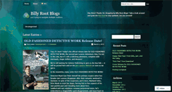 Desktop Screenshot of billyrootblogs.wordpress.com
