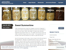 Tablet Screenshot of grainorshine.wordpress.com