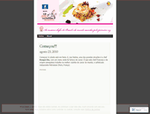 Tablet Screenshot of gastronomiatiradentes.wordpress.com