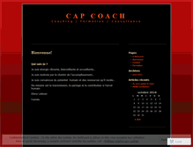 Tablet Screenshot of capcoach.wordpress.com