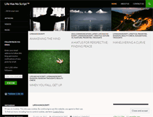 Tablet Screenshot of lifehasnoscript.wordpress.com