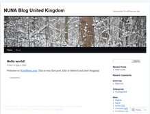 Tablet Screenshot of nunauk.wordpress.com