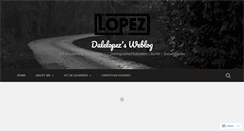 Desktop Screenshot of dalelopez.wordpress.com