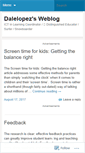 Mobile Screenshot of dalelopez.wordpress.com