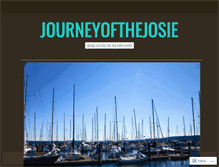 Tablet Screenshot of journeyofthejosie.wordpress.com