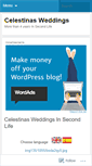Mobile Screenshot of celestinasweddingsen.wordpress.com