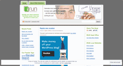 Desktop Screenshot of irunbusinessintelligence.wordpress.com