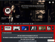 Tablet Screenshot of lpfancorner.wordpress.com